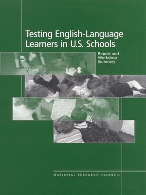 cover image of Testing English-Language Learners in U.S. Schools